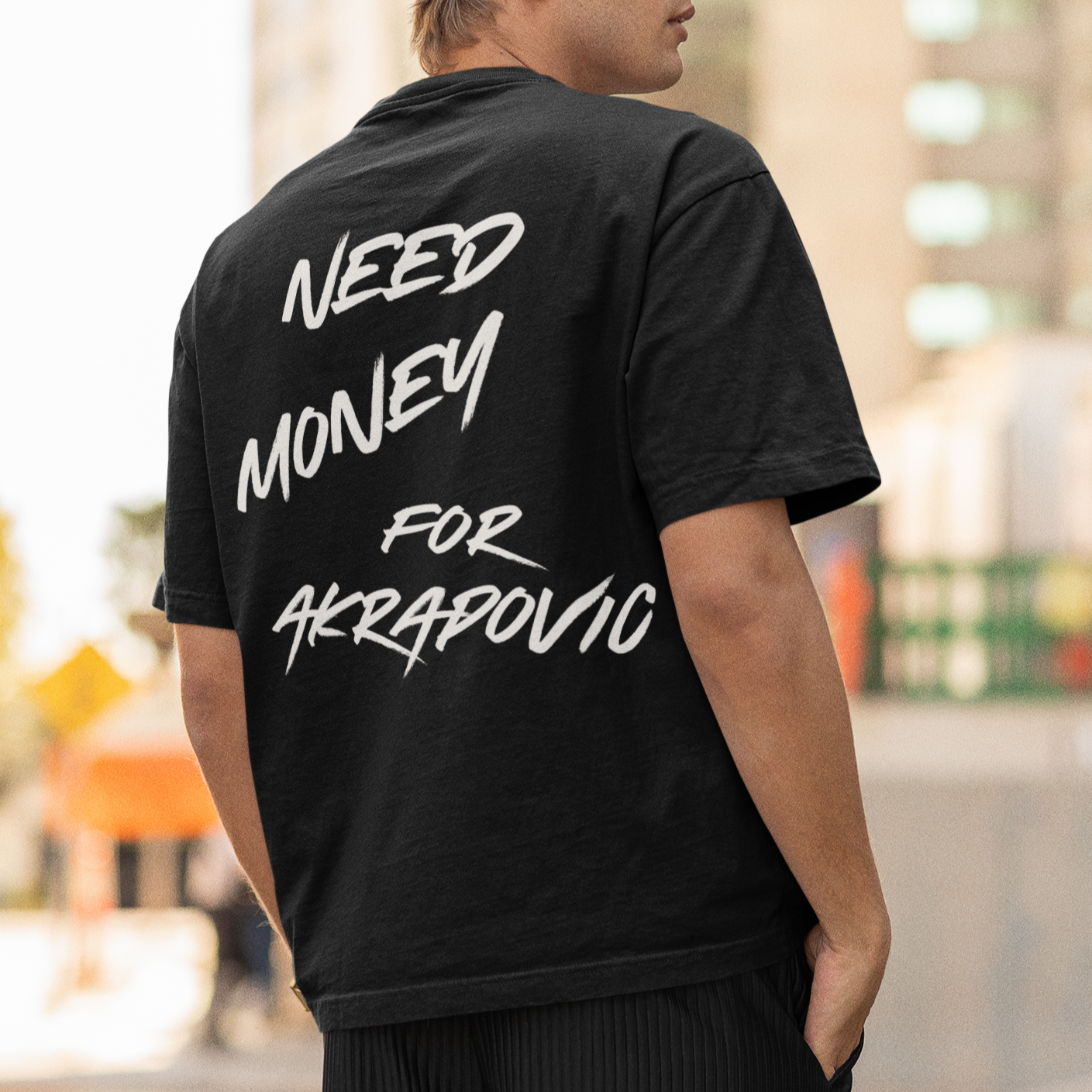 Need Money For Akrapovic - Oversized Shirt