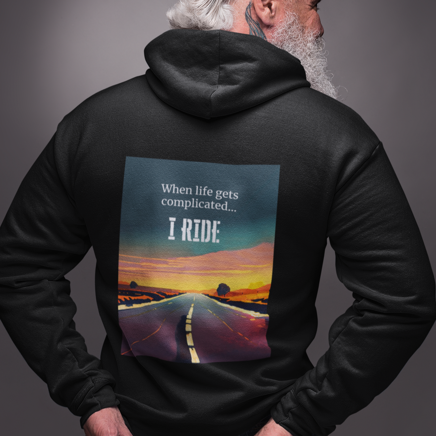 When life gets complicated - Premium Hoodie