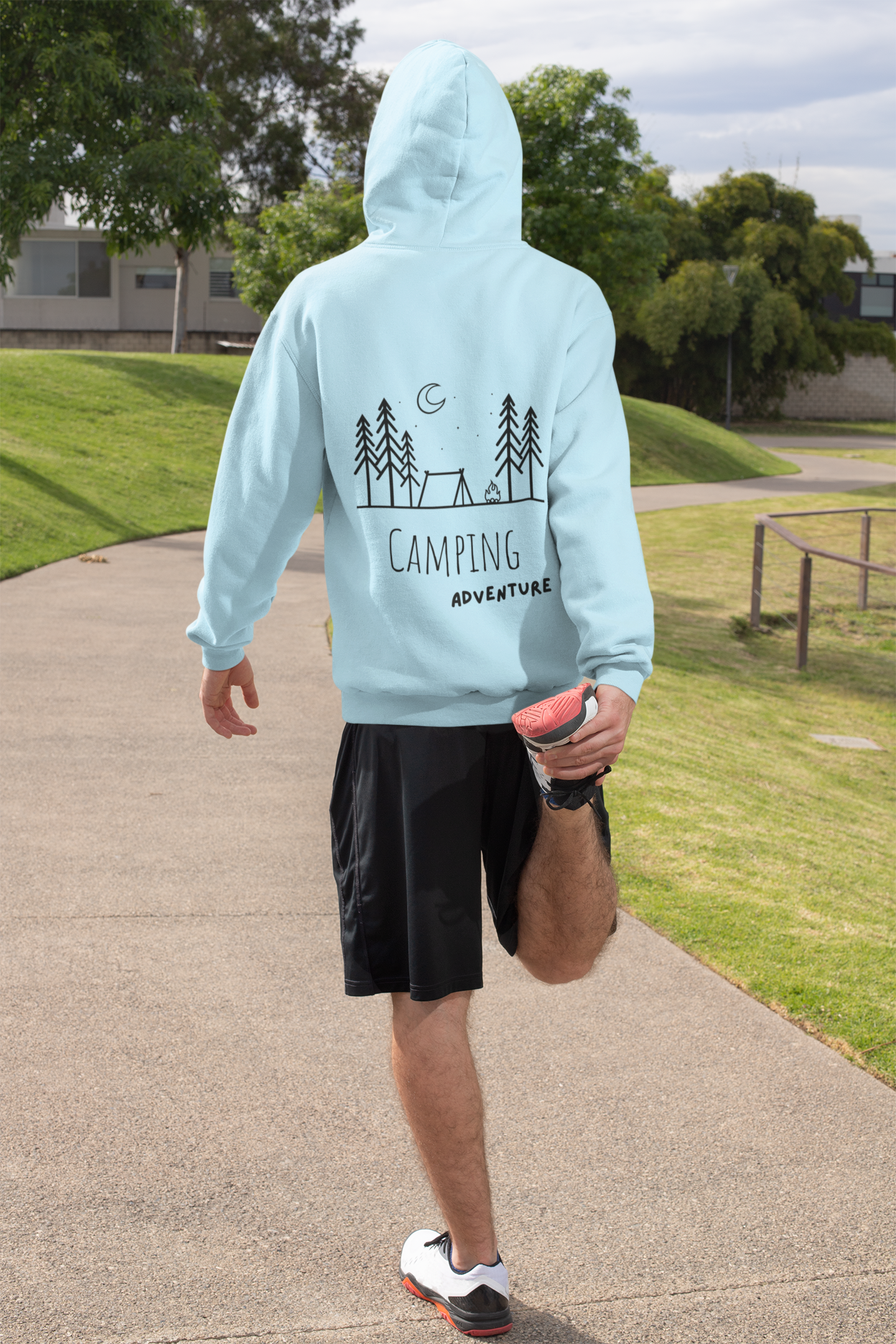 Camping -Zipper Hoodie Unisex