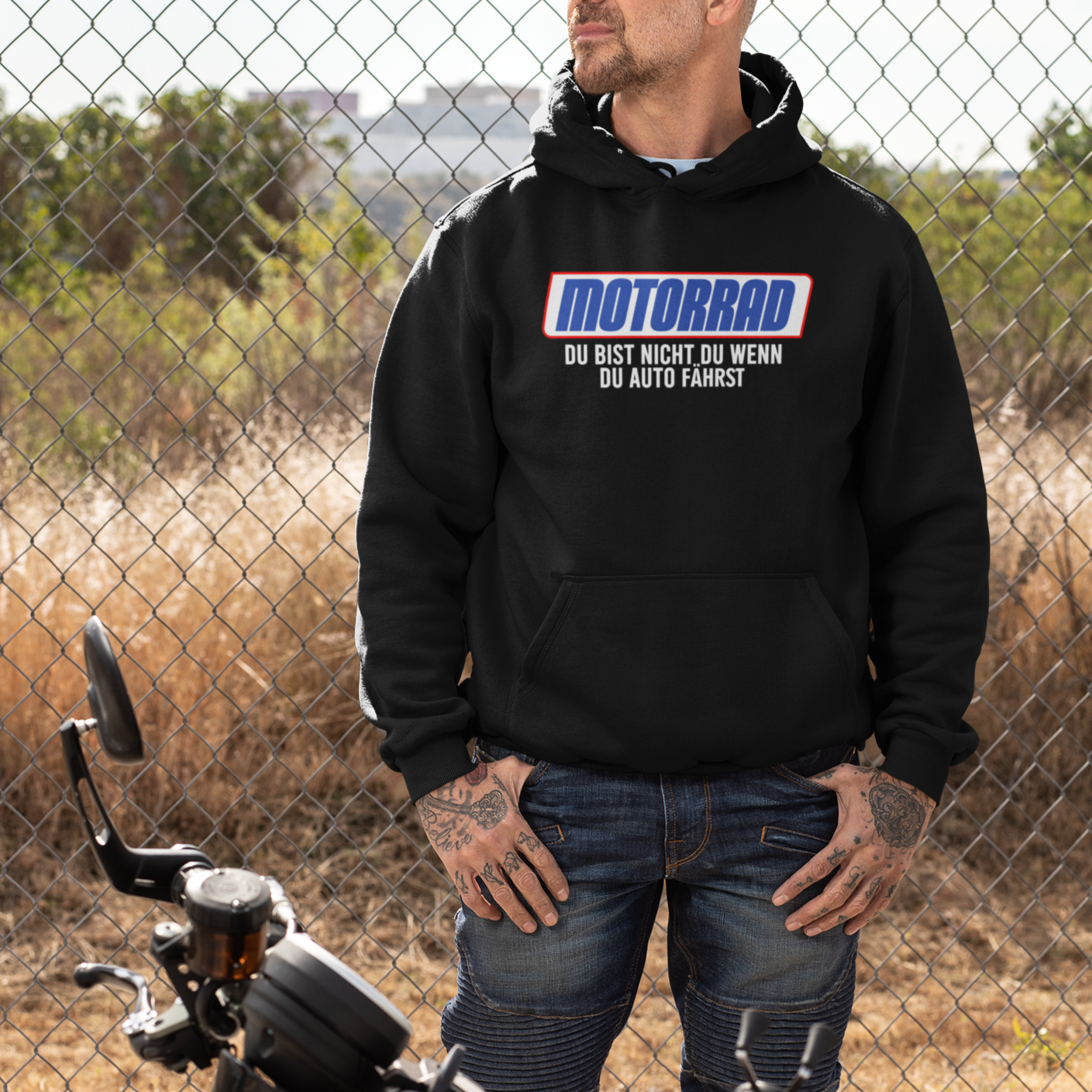 Du bist nicht du wenn du Auto fährst - Premium Hoodie