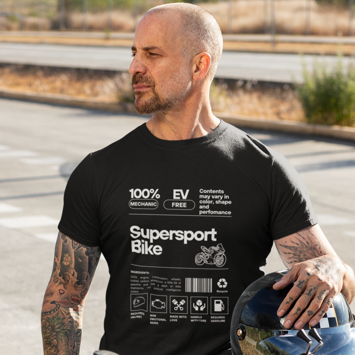Supersport Bike - Basic Shirt Unisex