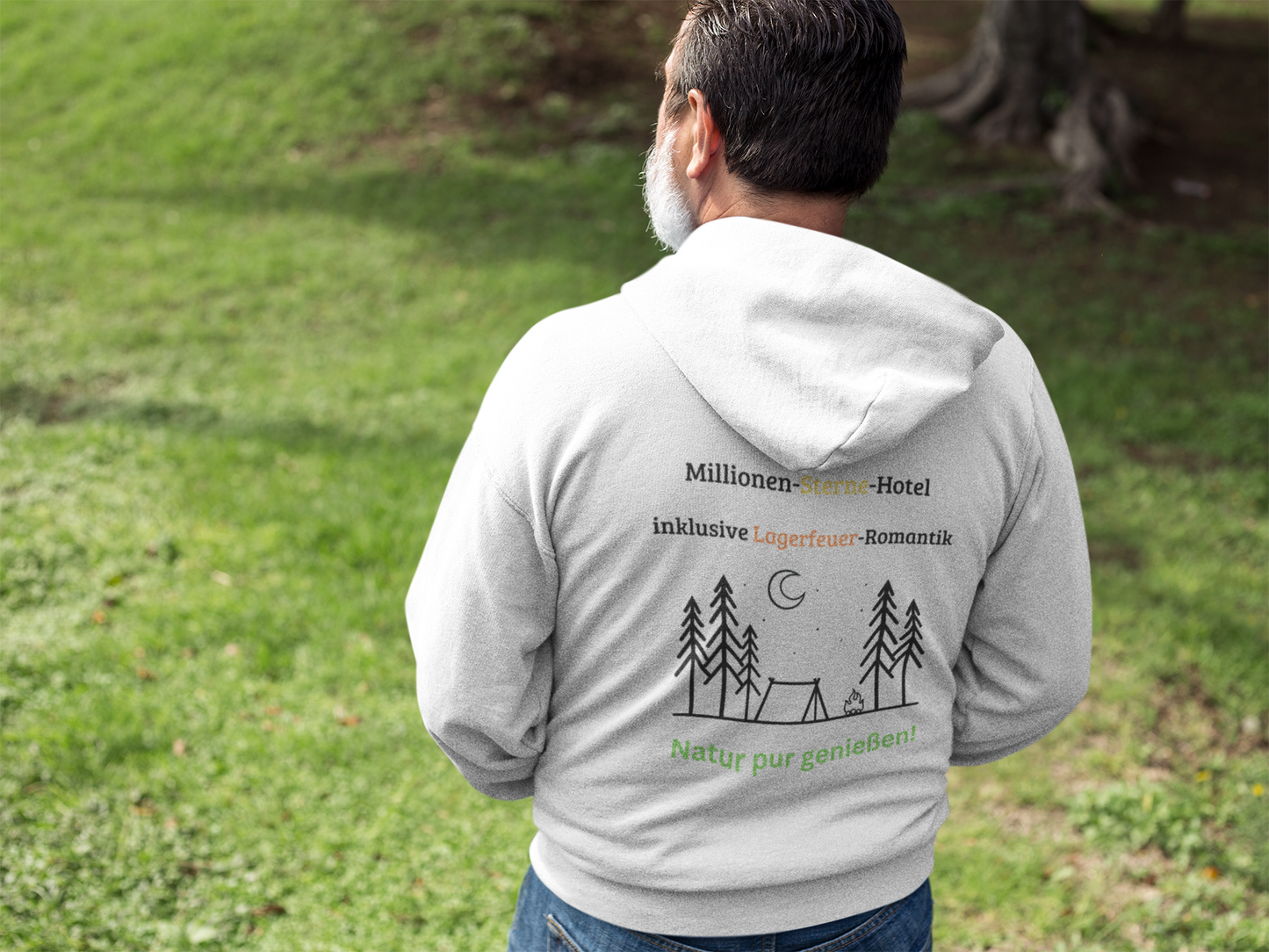 Camping - Zipper Hoodie Unisex