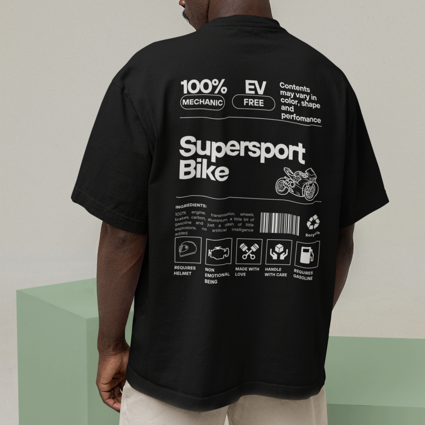 Supersport Bike - Oversized Shirt