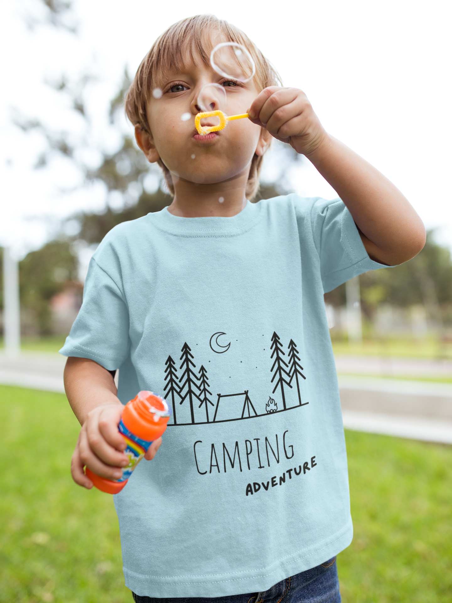 Camping - Premium Shirt Kids