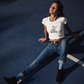 Little Bunny - Ladies Cropped Tee