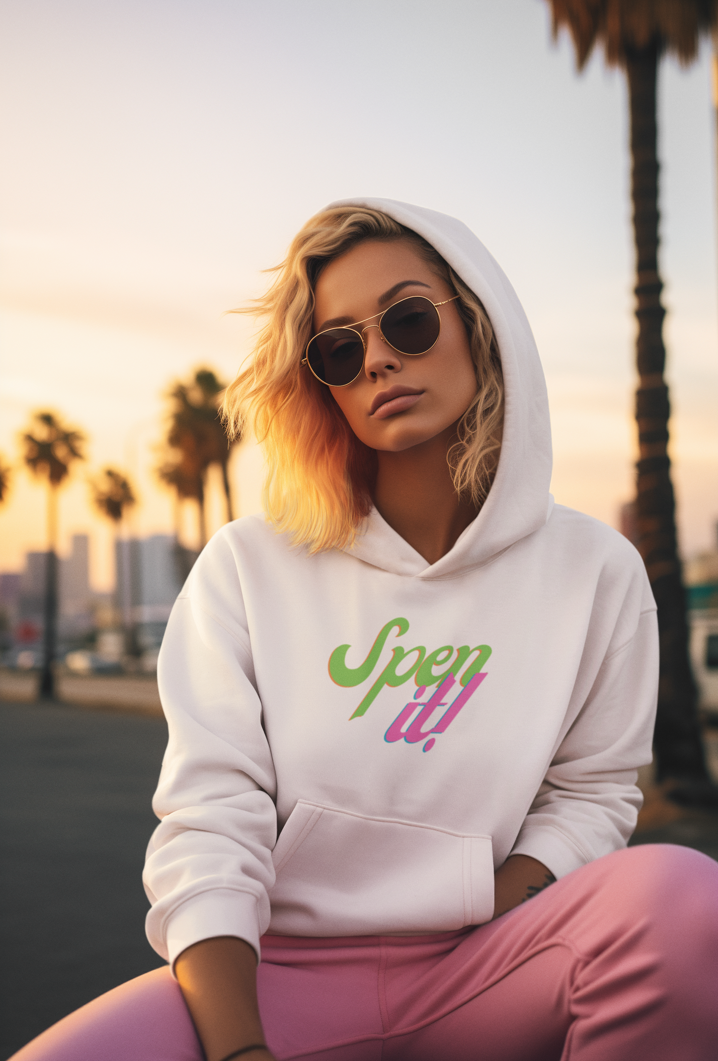 Spen it! - HigherBlanks Premium Hoodie