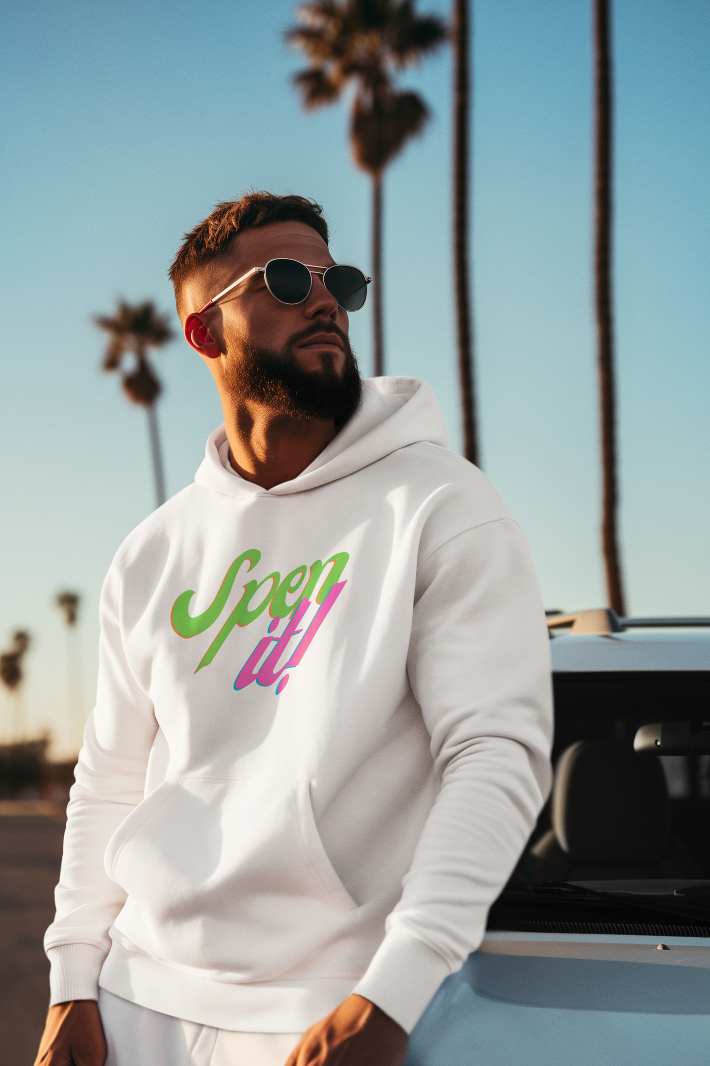 Spen it! - HigherBlanks Premium Hoodie