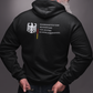 Bundesinstitut zur Bekämpfung von akutem Schräglagenmangel Backprint - Premium Hoodie