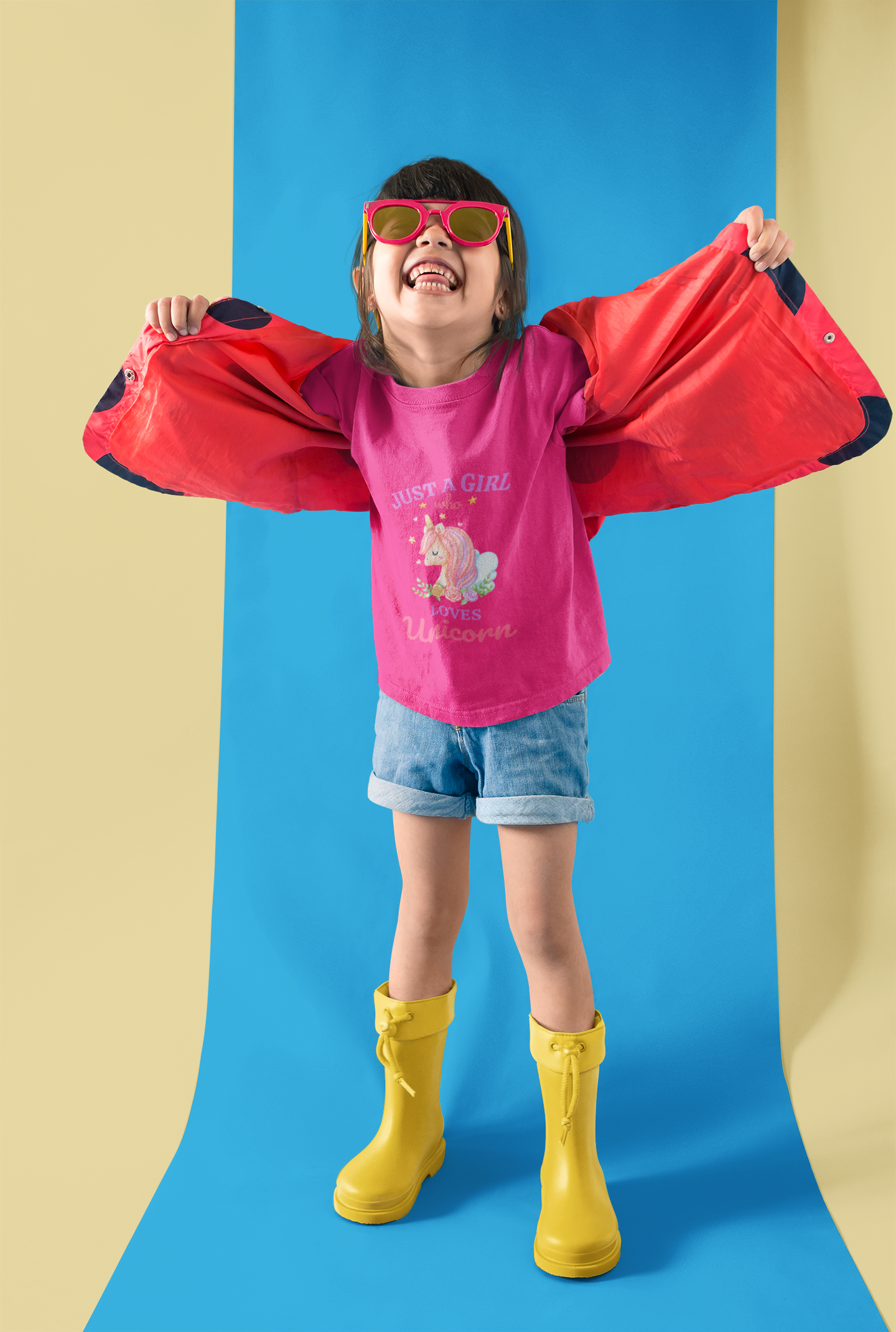 Just a Girl - Premium Organic Shirt Kids