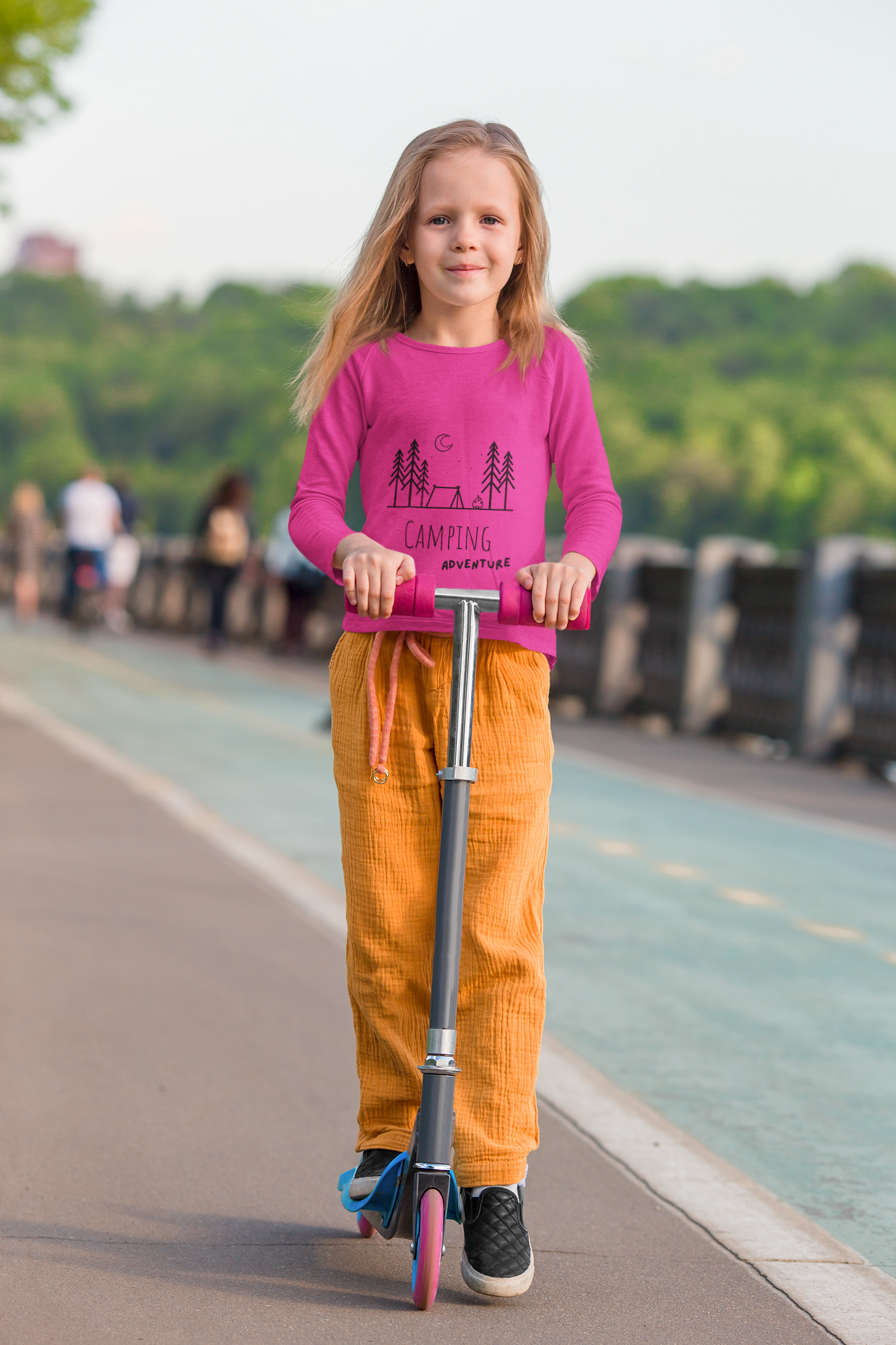 Camping - Premium Shirt Kids