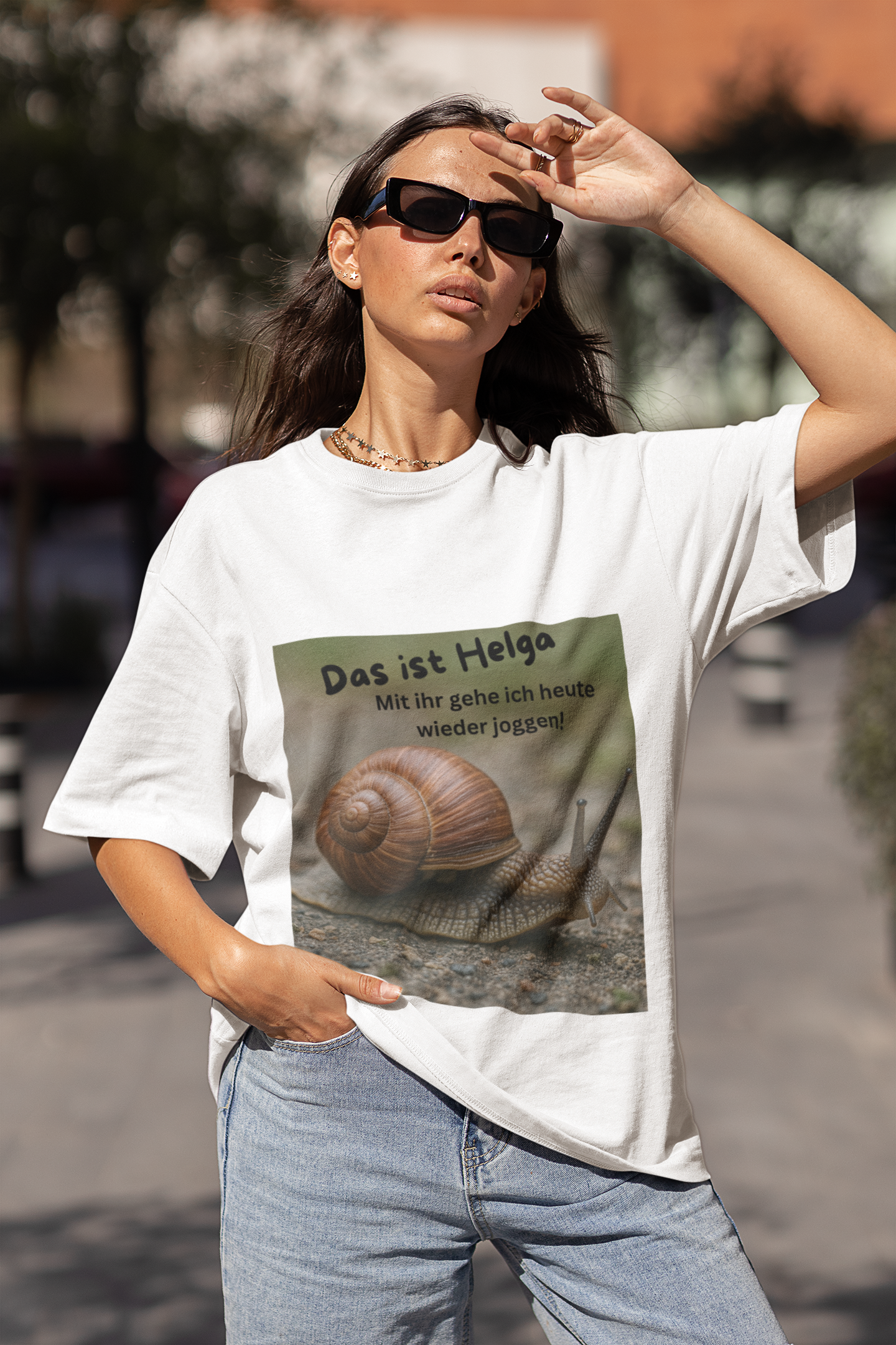 Schnecke Helga - Oversized Shirt