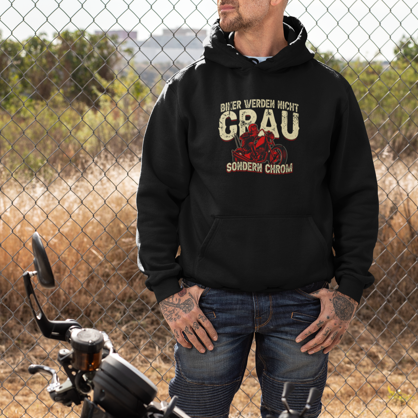 Biker werden nicht grau - Premium Hoodie