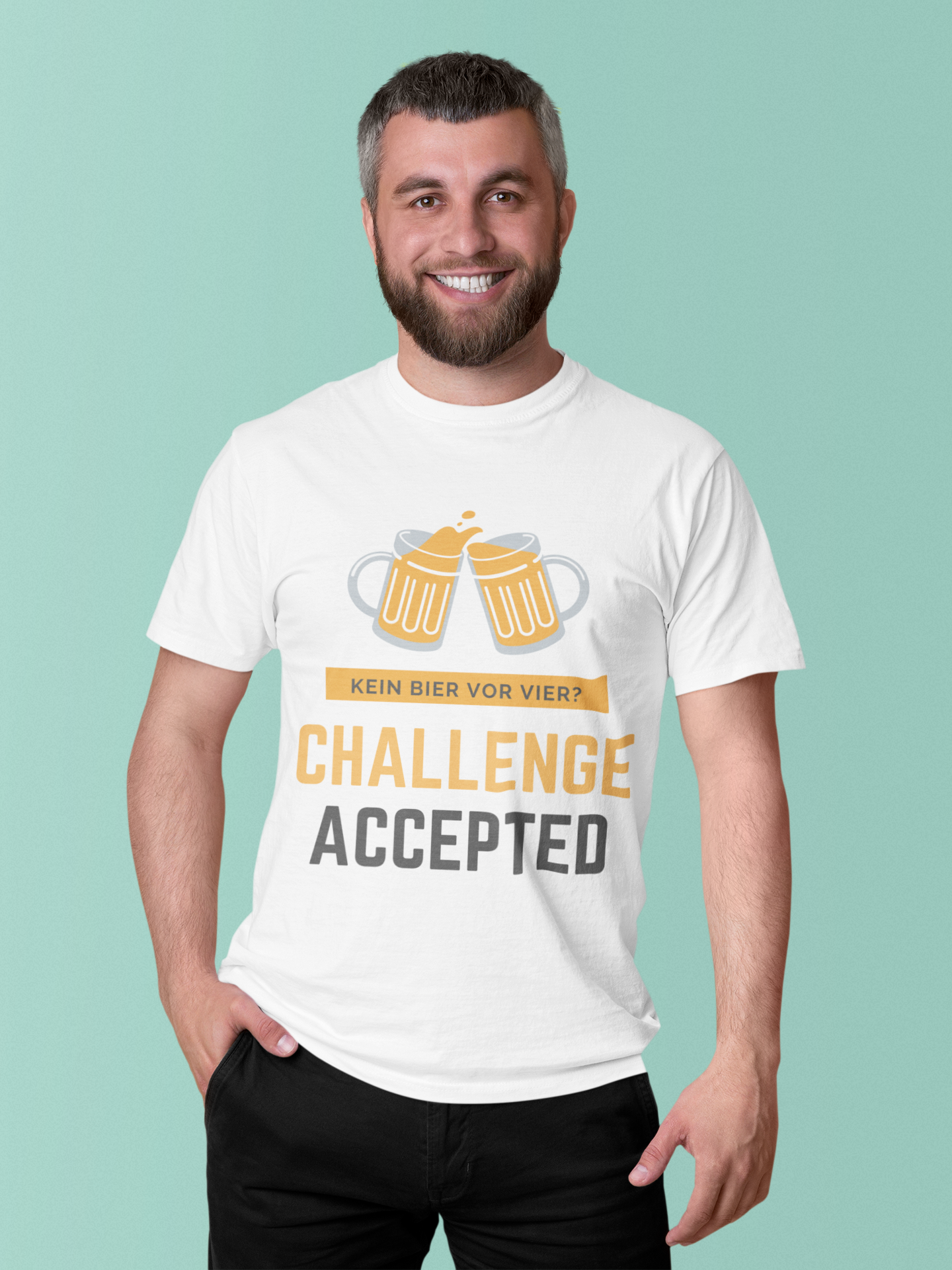 Kein Bier vor vier - Oversized Shirt