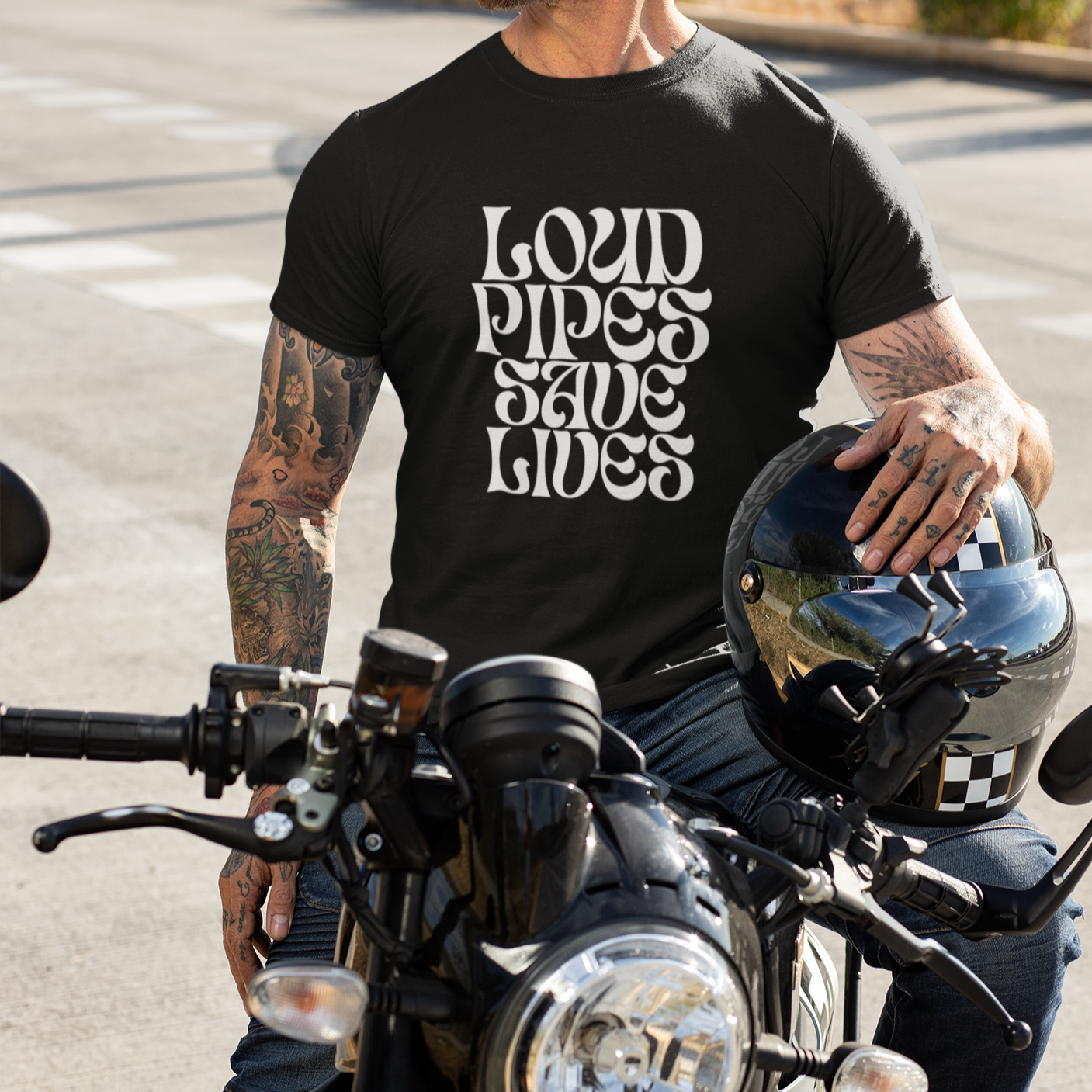Loud Pipes Save Lives - Basic Shirt Unisex