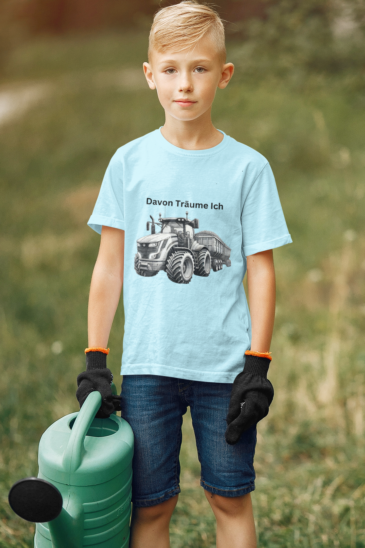 Traktor - Premium Organic Shirt Kids