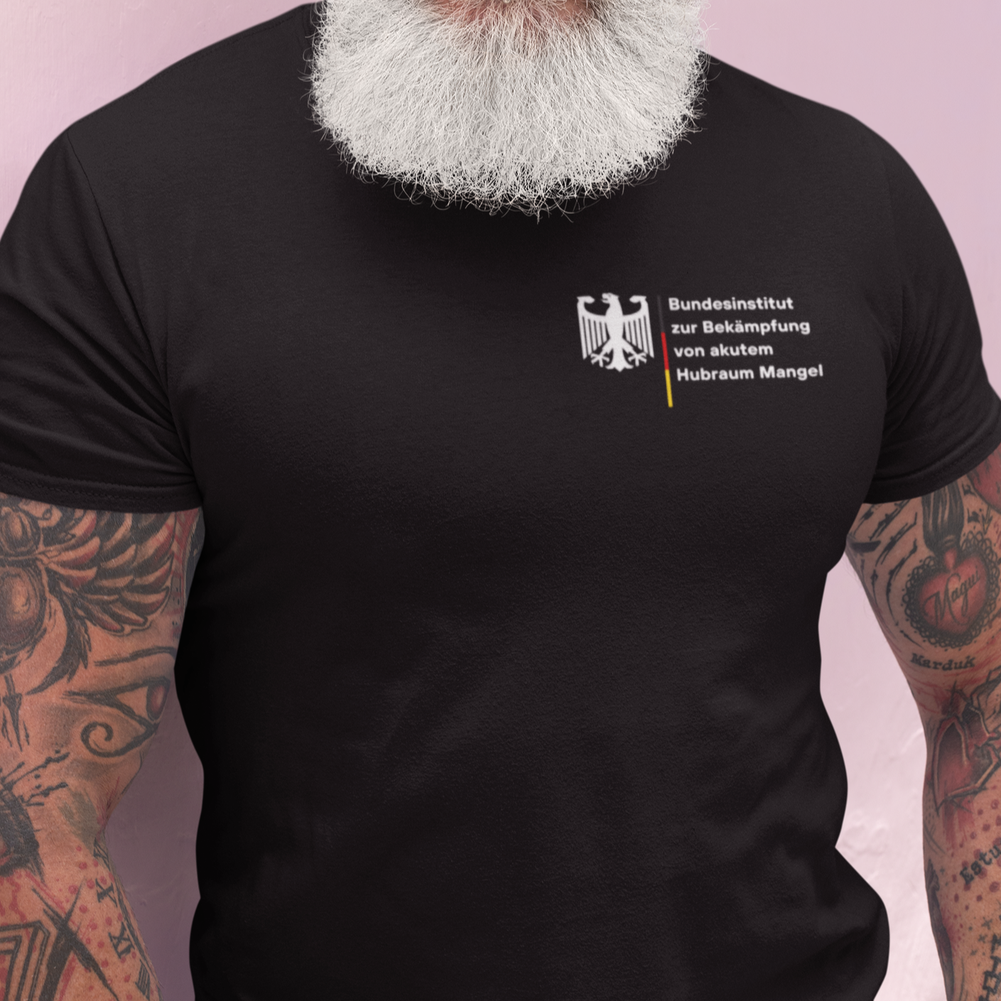 Bundesinstitut zur Bekämpfung von akutem Hubraum Mangel - Basic Shirt Unisex