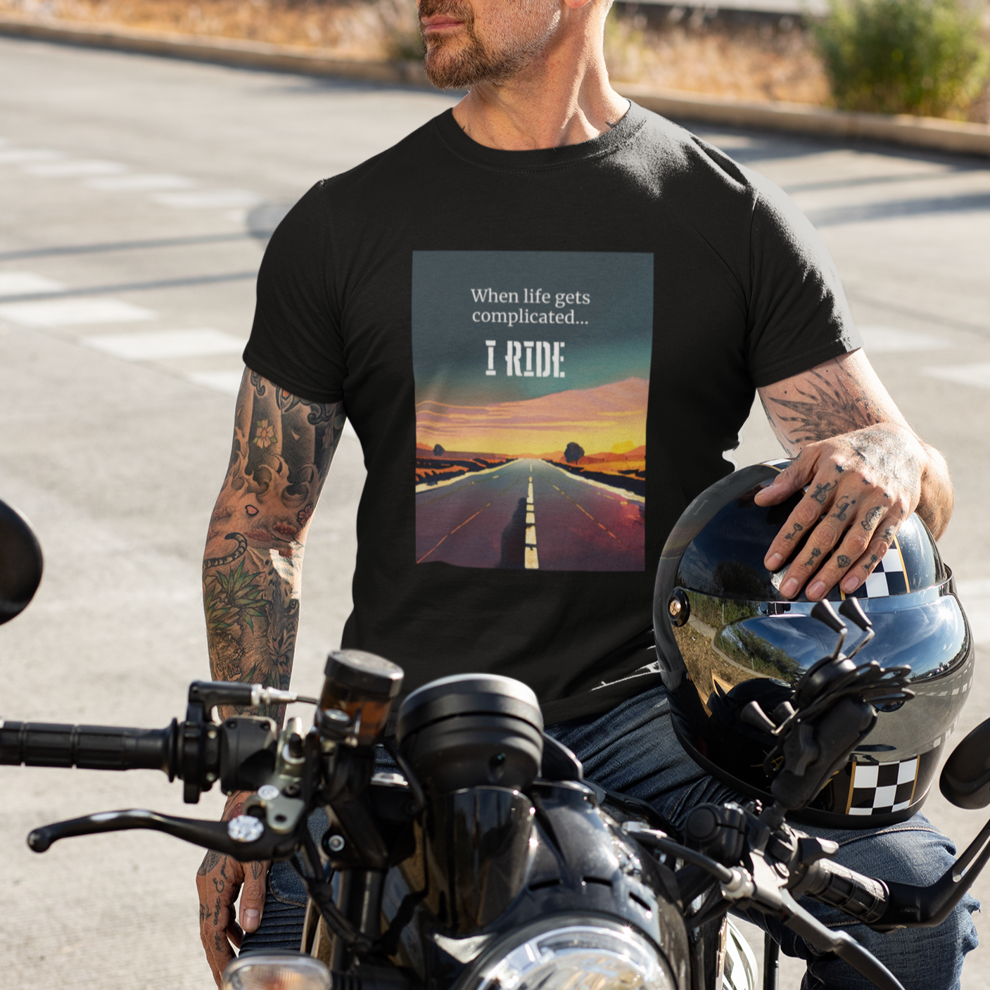 When life gets complicated - Basic Shirt
